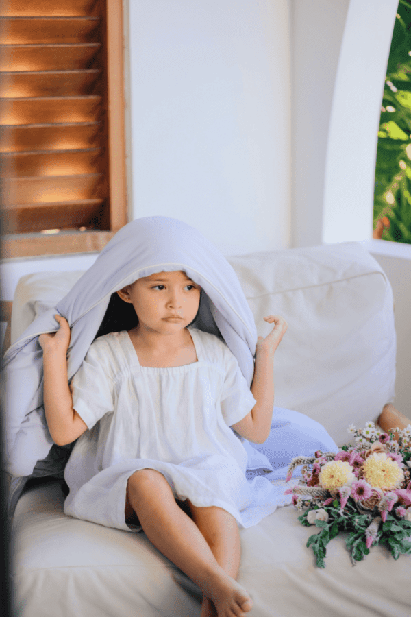 TODDLER SUMMER BLANKET - PURPLE
