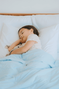 TODDLER SUMMER BLANKET - BABY BLUE