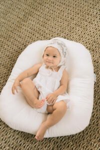 ANTI REFLUX BABY LOUNGER [MILK CREAM]