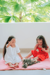 TODDLER SUMMER BLANKET – CHERRY PINK