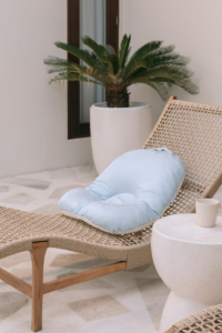 ANTI REFLUX BABY LOUNGER [SEA BLUE]