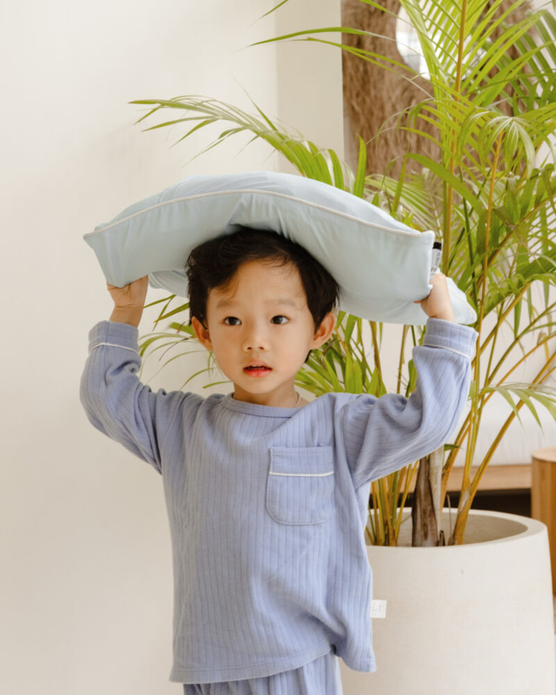 TODDLER SUMMER HEAD PILLOW - BABY BLUE