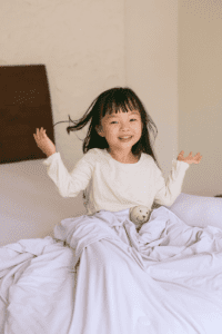 TODDLER SUMMER FITTED SHEET - PURPLE
