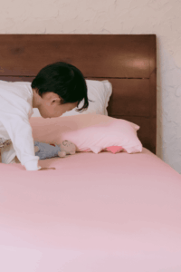 TODDLER SUMMER FITTED SHEET - BABY PINK