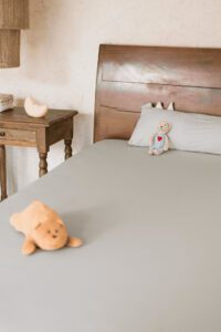 TODDLER SUMMER FITTED SHEET - SAGE