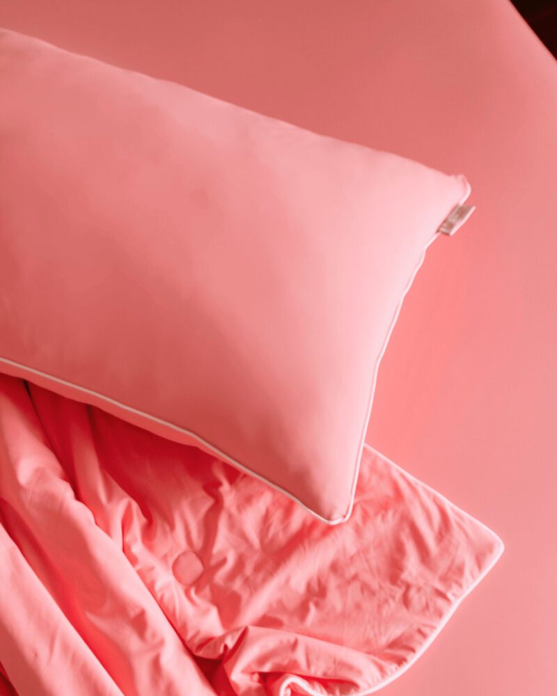 ADULT PILLOWCASE PAIR - CHERRY PINK