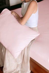 ADULT PILLOWCASE PAIR - BABY PINK