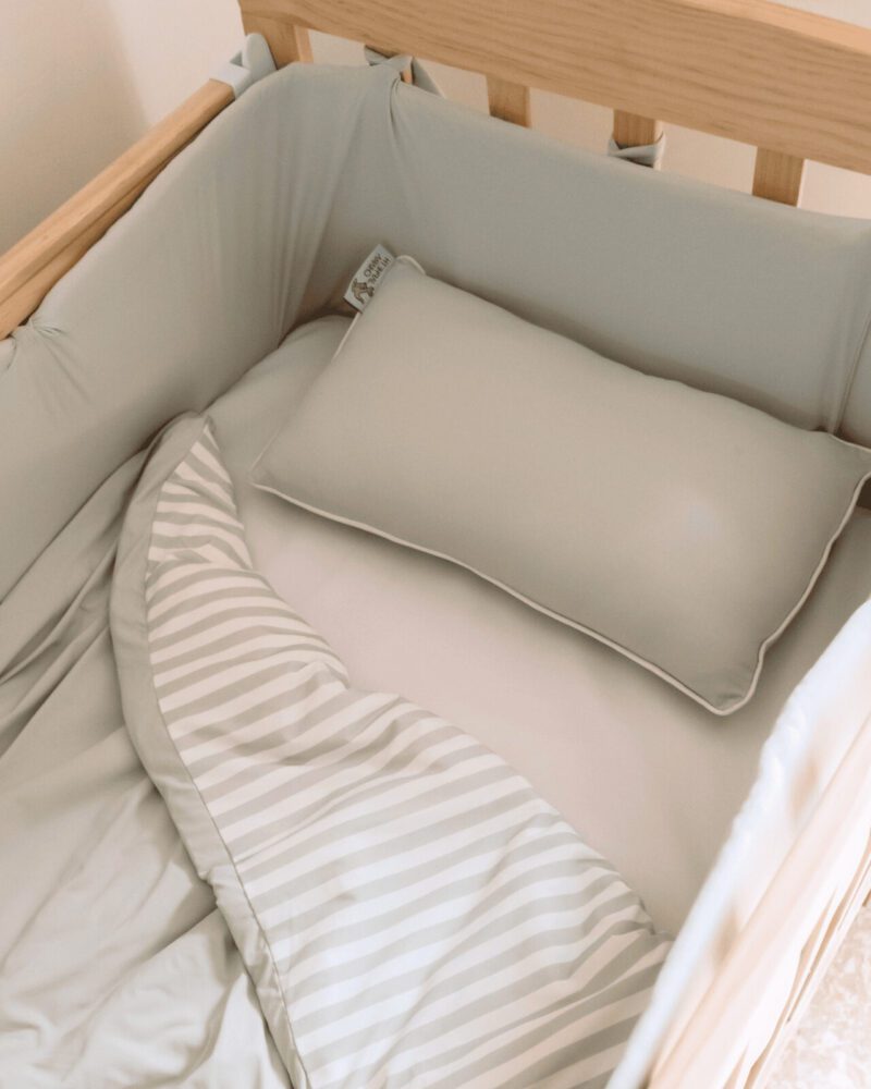 NEWBORN BEDDING SET - SAGE [BACKORDER: ETA 17TH OCTOBER]