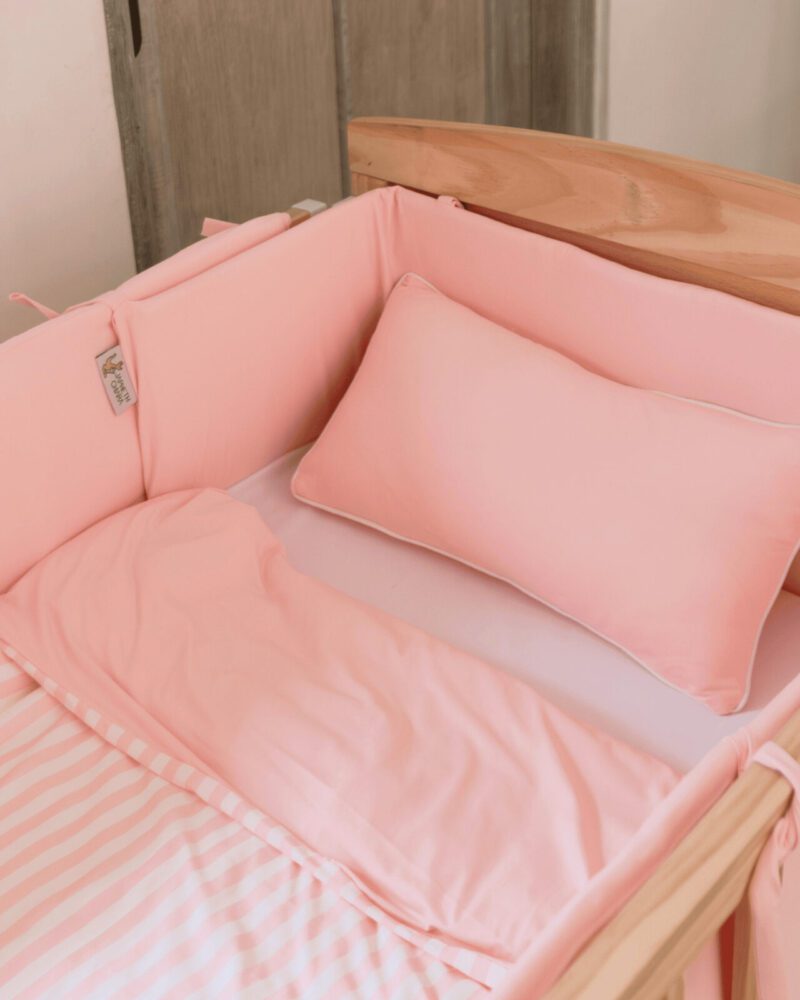 NEWBORN BEDDING SET - BABY PINK [BACKORDER: ETA 17TH OCTOBER]