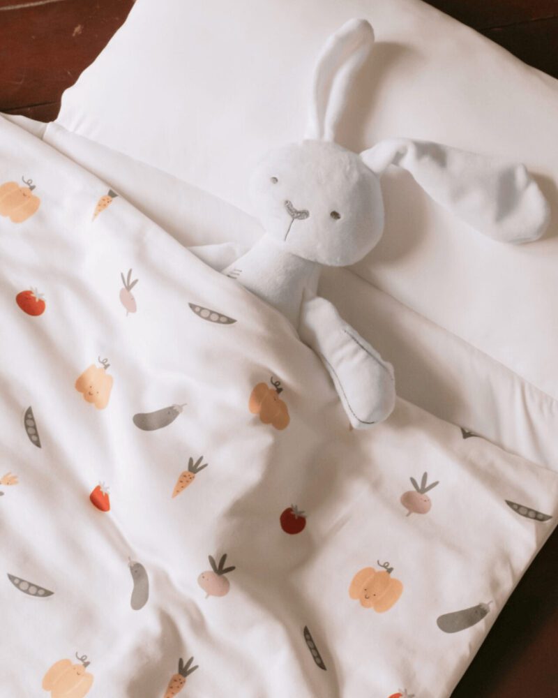 TODDLER SUMMER PORTABLE BEDDING - VEGGIES