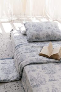 ADULT SUMMER FITTED SHEET SET [INCLUDE 2 PILLOW CASE + 1 BOLSTER CASE] - JIOR