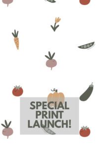 SUMMER CRIB SHEET - VEGGIE