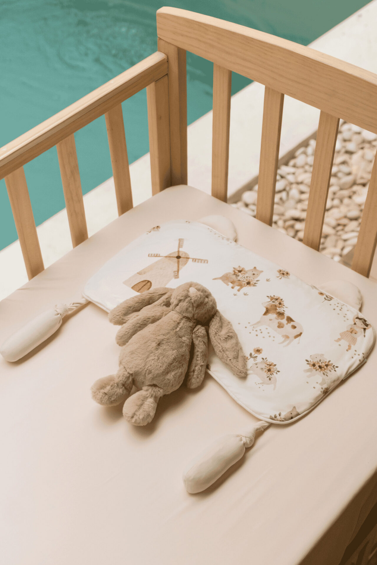 INFANT PILLOW WITH HUSK - FARM