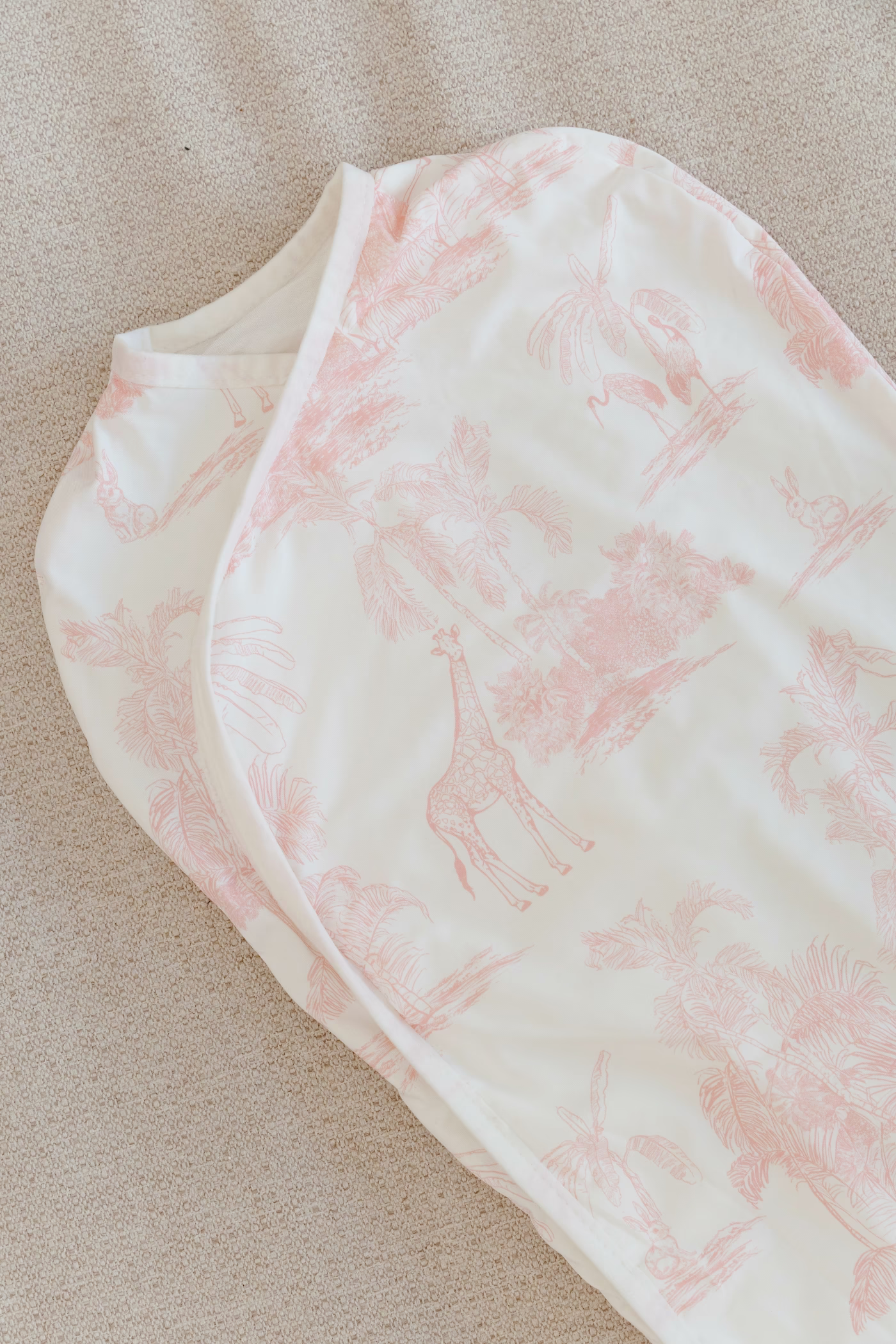 NEWBORN SWADDLE - PINK JIOR