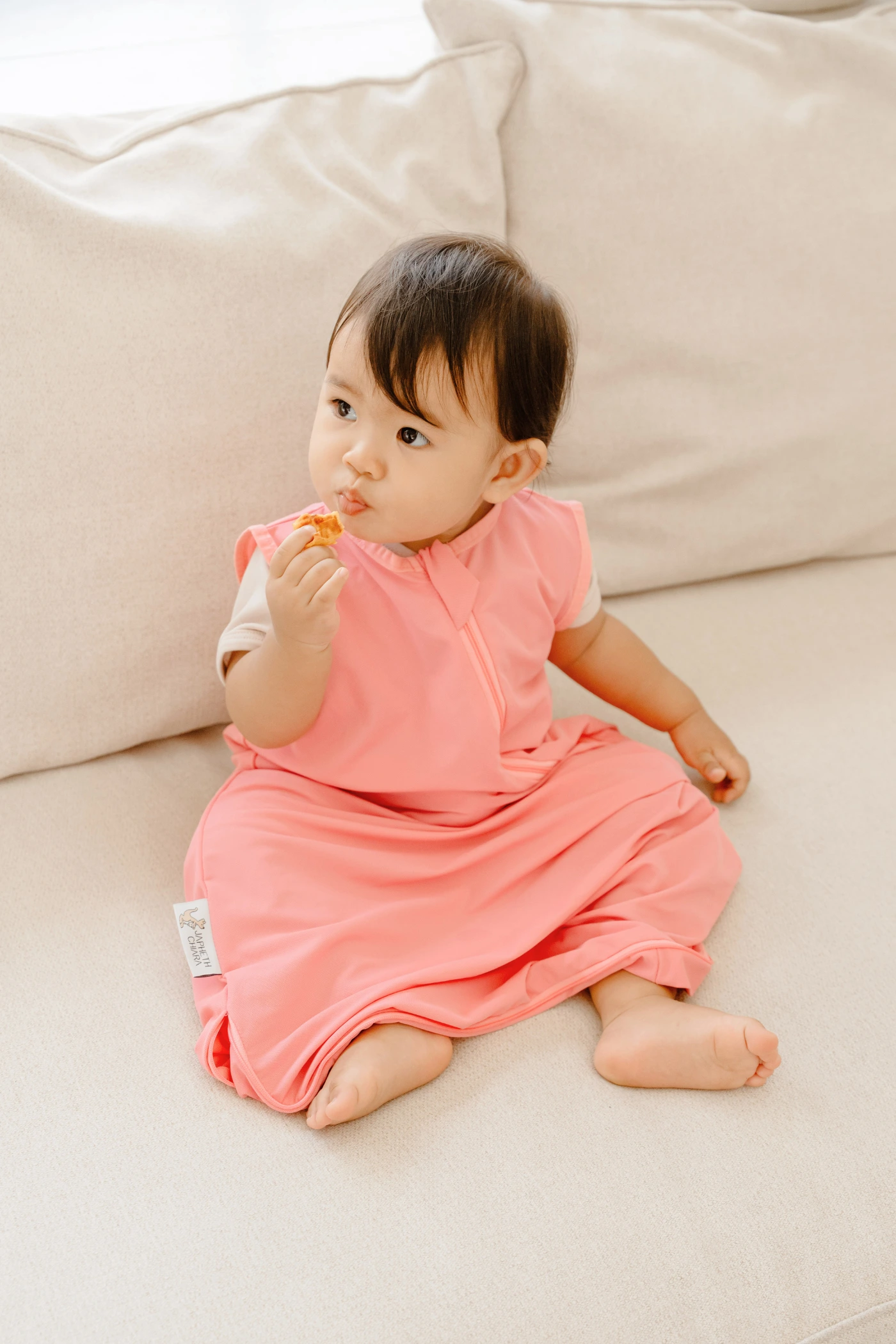 TODDLER SLEEP SACK - CHERRY PINK